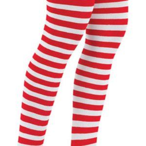 Lot of 6 Pairs of Footless Tights Fit Smal